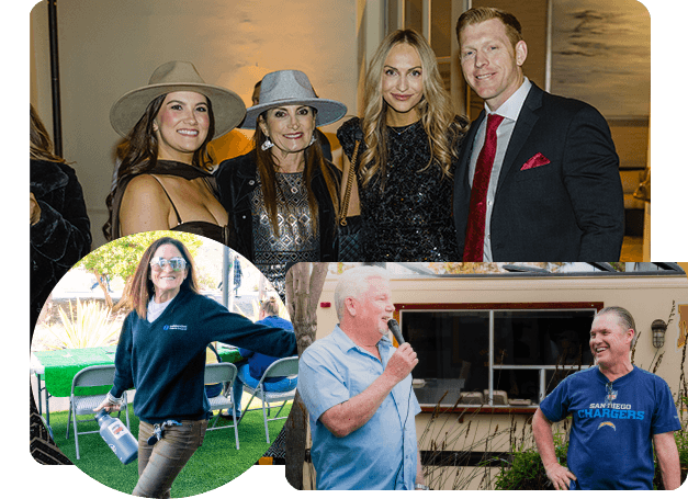 Employees and Founders at different IFG events